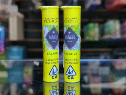 Garden Society Rosettes Double Runtz 0.75g Preroll 2-Pack