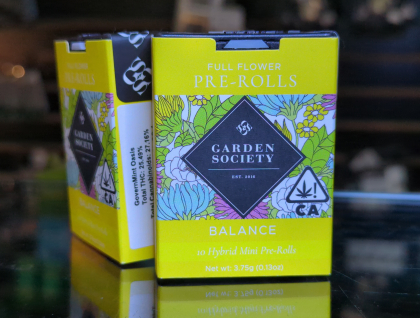 Garden Society Rosettes Governmint Oasis 3.75g Preroll 10-Pack