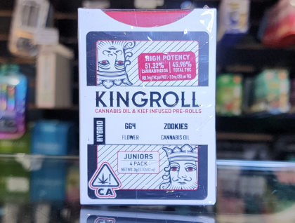 Kingroll GG4 x Zookies 0.75g Infused Preroll 4-Pack