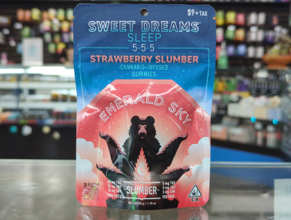 Emerald Sky Sweet Dreams Strawberry Slumber 5ct Gummies 5:5:5 THC/CBD/CBN