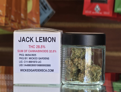 Wicked Gardens Jack Lemon 3.5g Flower