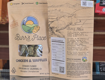 Burr's Place Chicken & Waffles 7g Flower