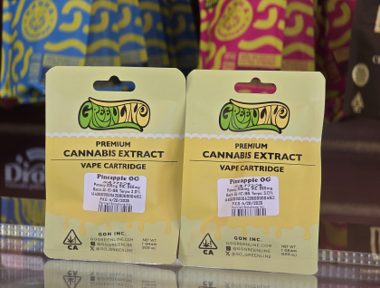 Greenline Pineapple OG 1g Cartridge