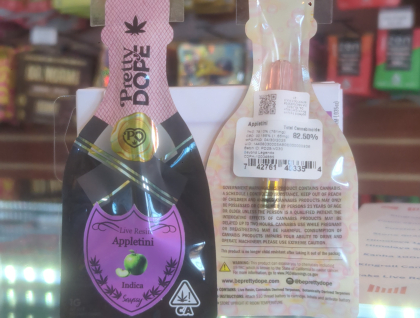 Pretty Dope Appletini 1g Live Resin Cartridge