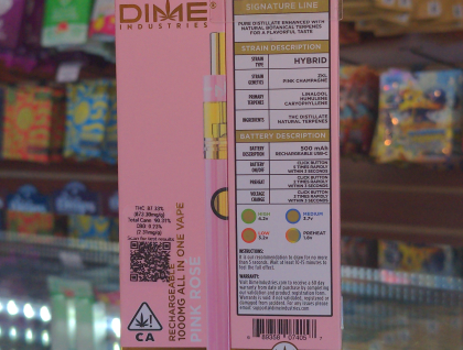 Dime Industries Pink Rose' 1g All In One