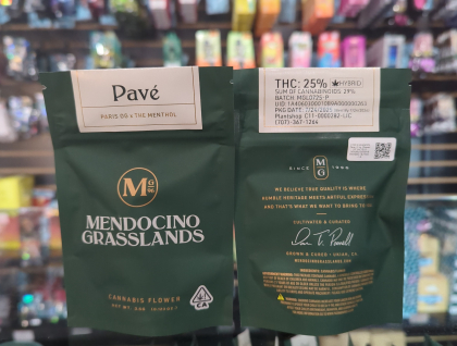 Mendocino Grasslands Pave 3.5g Flower