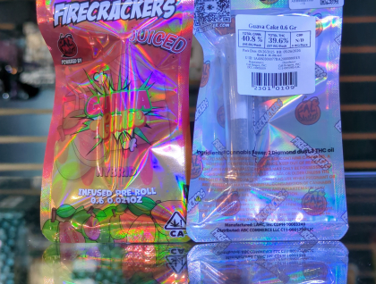 Juiced Guava Cake .6g Infused Preroll