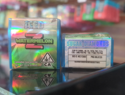 ICED Watermelon Z 1g Sugar Diamonds Concentrate