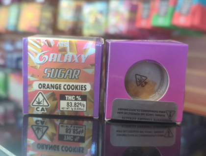 Galaxy Orange Cookies 1g Sugar