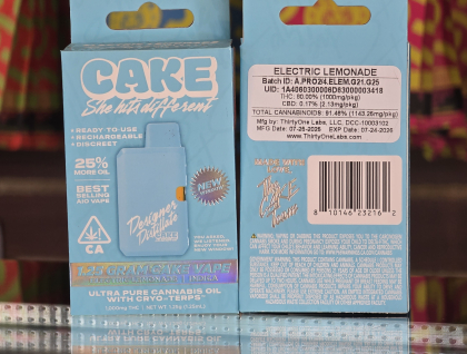 Cake Electric Lemonade 1.25g All In One