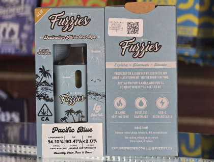 Fuzzies Pacific Blue 1g All In One