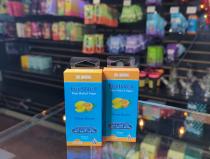 Dr. Norm's FeelWell Citrus Breeze Pain Relief  0.5g AIO