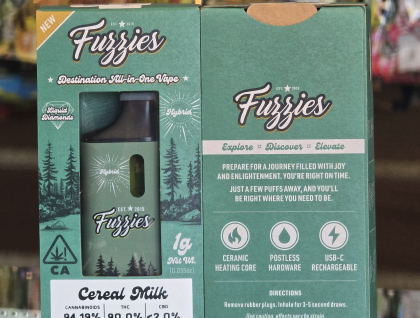 Fuzzies Cereal Milk 1g All-in-one Cartridge