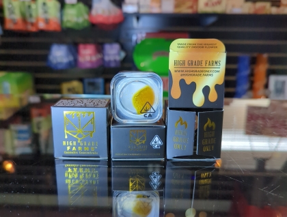 High Grade Farms Platinum Donny 1g Sauce