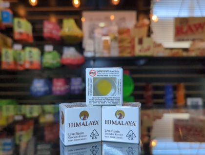 Himalaya Chem Driver 1g Live Resin Concentrate