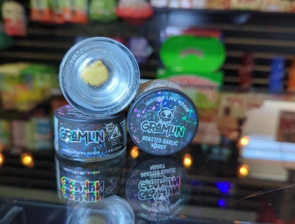 Gramlin Roasted Garlic Margy (Indoor Live Rosin) 1g Concentrate