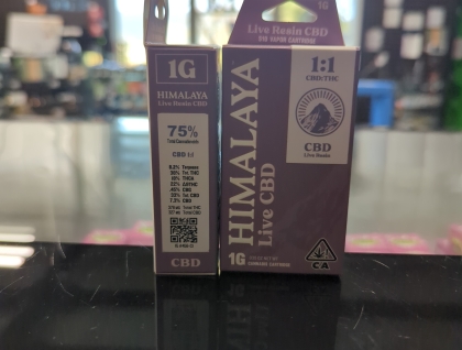 Himalaya CBD 1:1 1g Cartridge