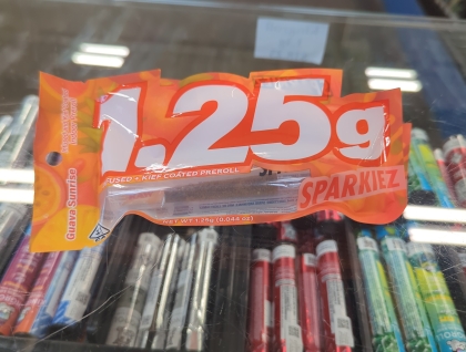 Sparkiez Guava Sunrise 1.25g Infused Preroll