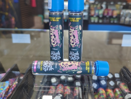 High90's Cookie Butta 1g Bubble Hash Infused Preroll