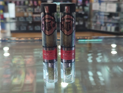 El Blunto Rojo Hash Infused 1.65g Glass Tip Blunt