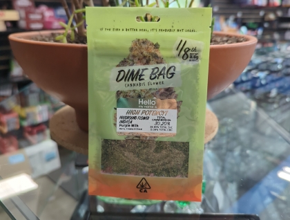 Dime Bag Purple Milk 3.5g Pre Ground Flower