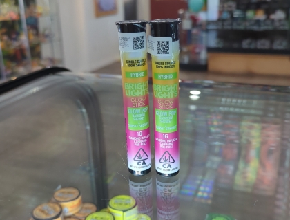 BRIGHT LIGHTS Glow Pop 1g Diamond Infused Preroll