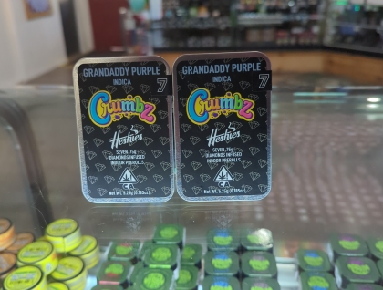 CRUMBZ Granddaddy Purple 7Pk Diamond Infused Indoor Prerolls