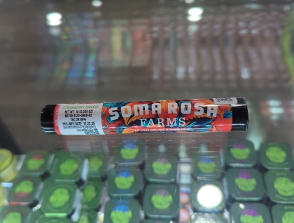 Soma Rosa Strawberry Banana 1g Preroll