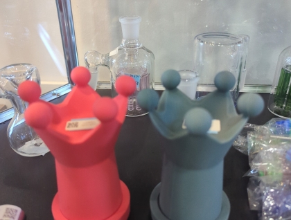 Silicone Dab Storing Hexagon Container