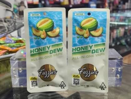 Fuzzies Honeydew All In One 1g Cartridge