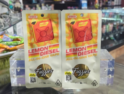 Fuzzies Lemon Diesel All In One 1g Cartridge