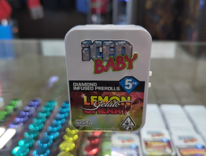 ICED Lemon Cherry Gelato 2.5g Infused Preroll 5-Pack