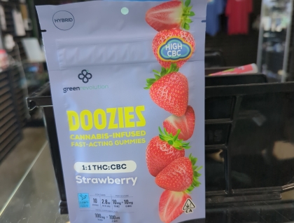 Doozies: Doozies Strawberry 1:1 THC:CBC