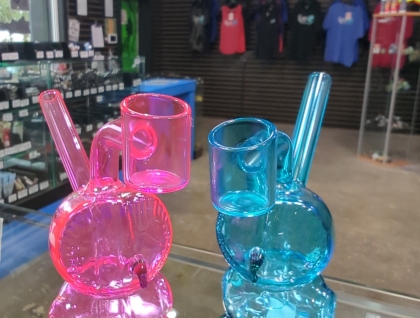 4.5" Glass Owl Dab Rig