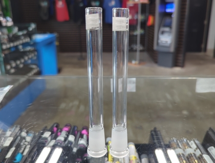 18.8MM Male to 14.5MM Female Glass On Glass Downstem Short