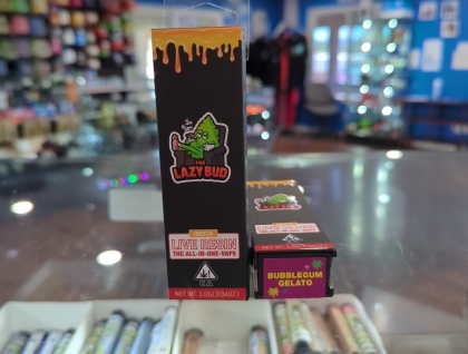 The Lazy Bud Bubblegum Gelato 1g Live Resin All-In-One