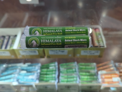 Himalaya Animal Sherb Mintz 1g infused Preroll