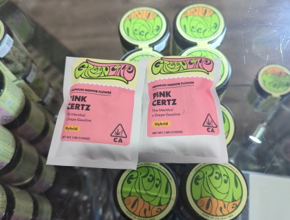 Greenline Pink Certz 1.8g Indoor Flower