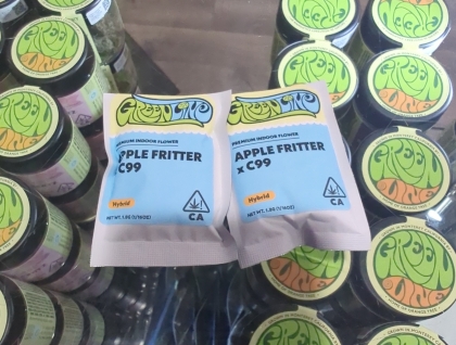 Greenline Apple Fritter x C99 1.8g Flower