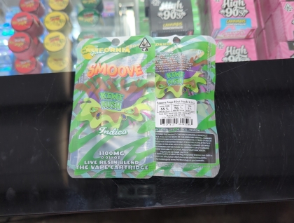 Smoove Kiwi Kush 1.1g Cartridge