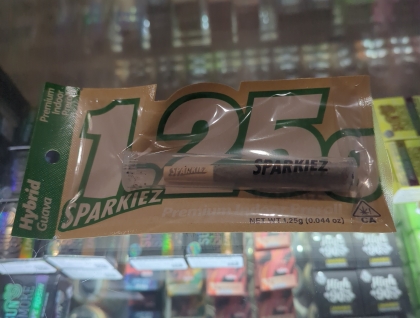 Sparkiez Guava Hybrid 1.25g Preroll