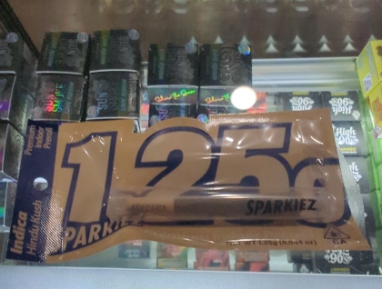 Sparkiez Hindu Kush Indica 1.25g Preroll