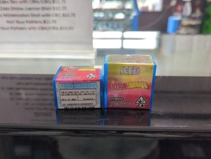 ICED: ICED Strawnana Sugar Diamonds 1g Concentrate