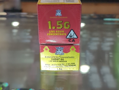 Kingpen Ghost OG 1.5g Live Resin Badder