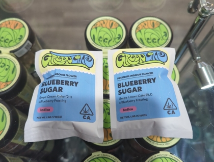 Greenline Blueberry Sugar 1.8g Flower
