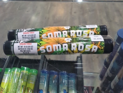 Soma Rosa 1g Banana Punch Preroll