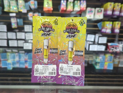 West Coast Treez Blue Dream 1g Cartridge