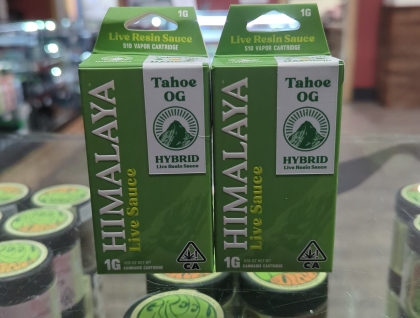 Himalaya Tahoe OG 1g Live Resin Cartridge