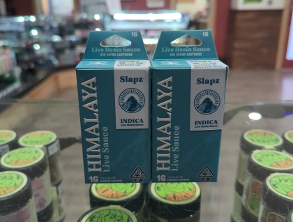 Himalaya 1g Slapz Live Resin Cartridge
