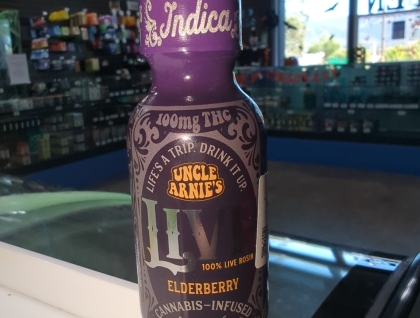 Uncle Arnie's Elderberry 2oz Live Rosin 100mg Shot